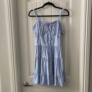 ☘️LAST CHANCE!! No Boundaries Light Blue Floral Dress